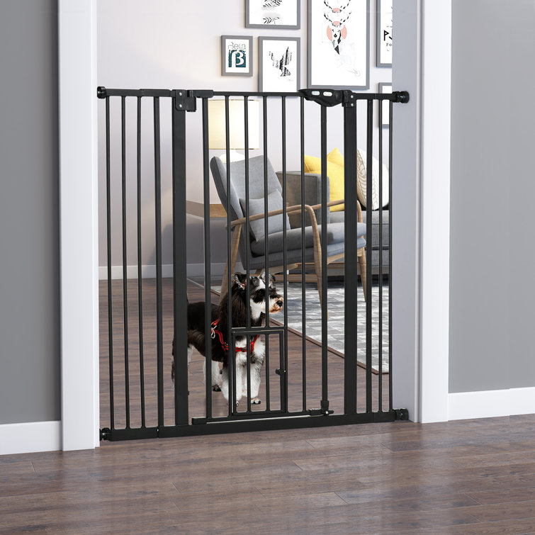 Pawhut Wall Mounted Pet Gate Wayfair.co.uk